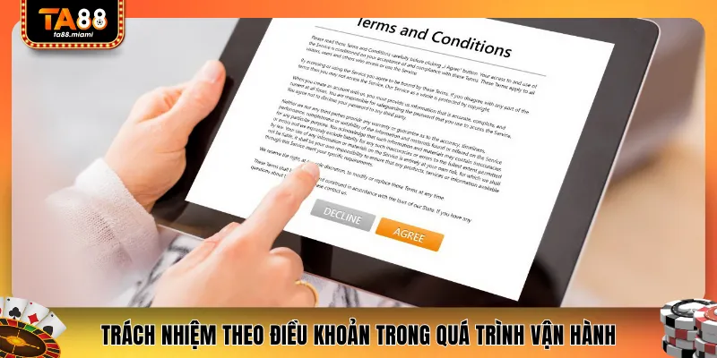Trách nhiệm theo điều khoản trong quá trình vận hành